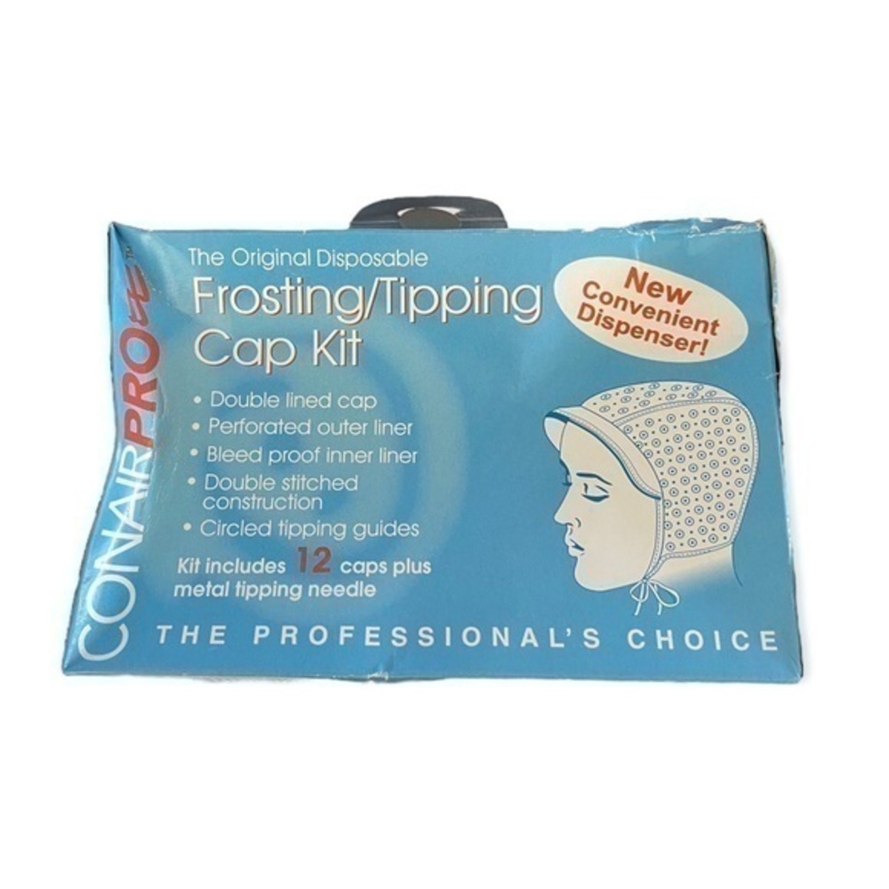Conair Pro Frosting/Tipping Cap Kit 12 Caps